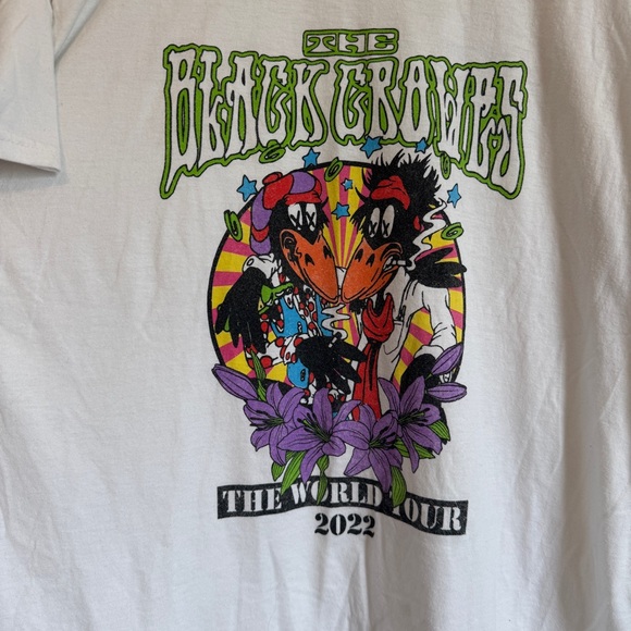 The Black Crowes 2022 Shake Your Money Maker World Tour T-Shirt XL Band Tee VTG - Picture 4 of 11